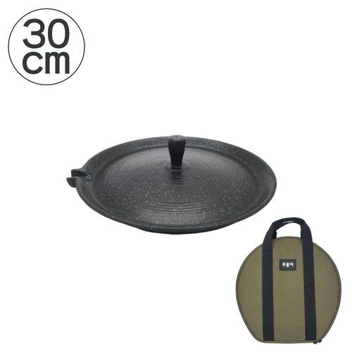 주물이 주물 솥뚜껑 30cm+전용가방(소)