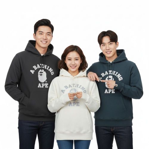 베이프 풀오버 후디