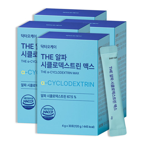 THE 알파 시클로덱스트린 맥스 30포 4박스