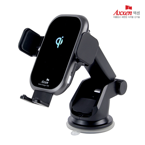Axxen 액센 C600 FOD센서 고속 무선충전거치대 (15W)