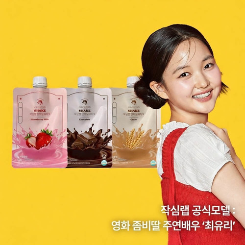 [작심랩] 단백질 쉐이크 스타터팩_곡물맛2,초코맛2,딸기우유맛2