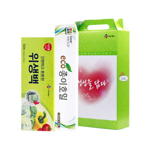CJ위생백(대),종이호일2종세트 00941
