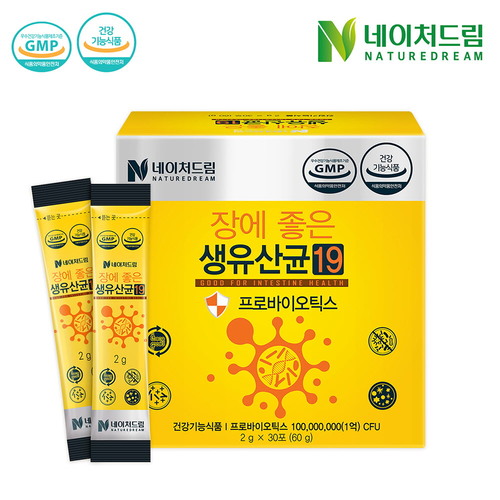 네이처드림 장에 좋은 생유산균12 30포(60g)