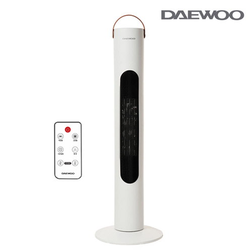 대우 저소음 그래핀 PTC 타워형 리모컨 온풍기 DEH-PT3300R