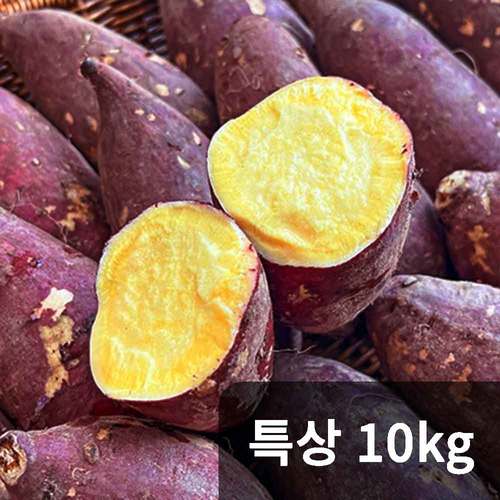 [청년농가] 세척 베니하루카 꿀밤고구마 특상(100g~300g) 10kg