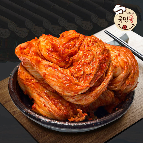 국민쿡 남도일품 포기김치 양념 10kg_(절임배추 10포기용)