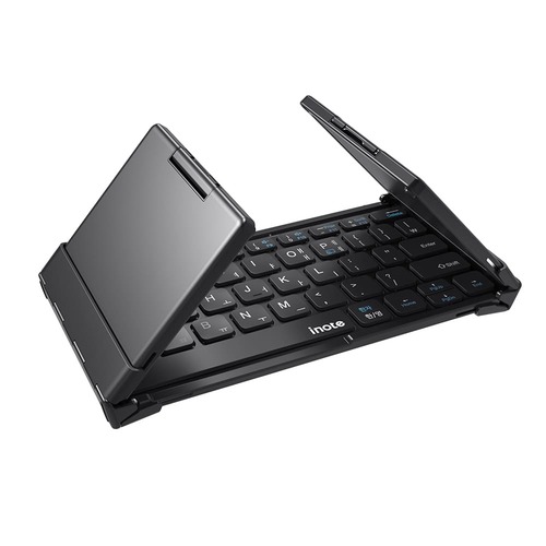 [아이노트] X-Folding 4.1인치 터치패드 멀티 페어링 접이식 키보드 Touch Plus