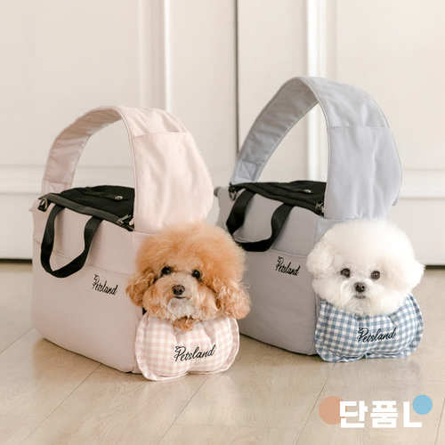 펫츠랜드 강아지 슬링백 이동 가방 스너그 단품L