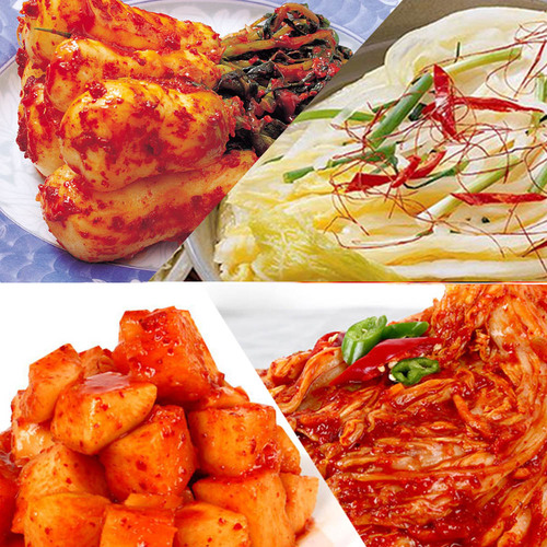 해뜰 포기김치 2kg + 백김치 2kg + 깍두기 2kg + 알타리 2kg