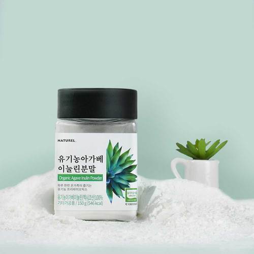 나뚜렐 유기농 아가베이눌린 (150g) 1통 하루 한번 온가족 유기농 프리바이오틱스