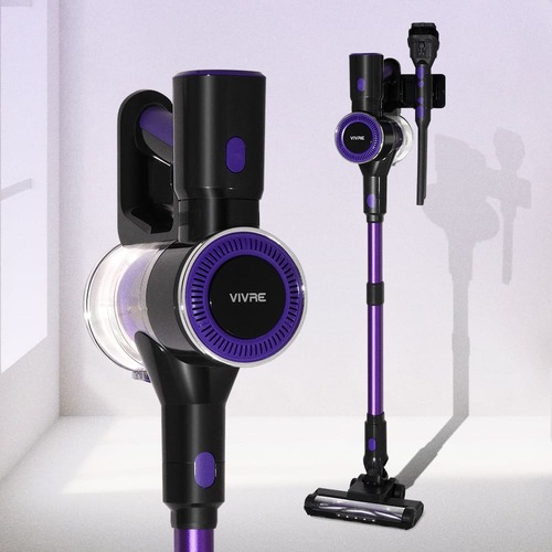 비브르 무선 청소기 BLDC 진공청소기 VE25000 스텐드거치대+벽거치대+틈새노즐+2IN1브러쉬+스테일리스필터2종