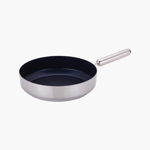 네오플램 엣지팬 세라믹 코팅 스텐 블루 IH 28cm 궁중팬