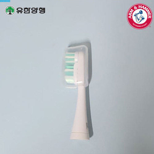 [유한양행] 암앤해머 프로 화이트닝 스핀 브러쉬 전동 칫솔헤드, 1개 (색상 랜덤)