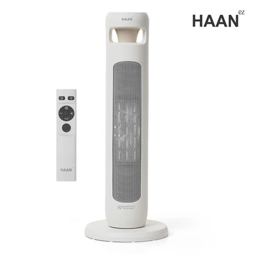 한경희 무드등 그래핀 타워형 리모컨 PTC 온풍기 전기 히터 HA-25000FH