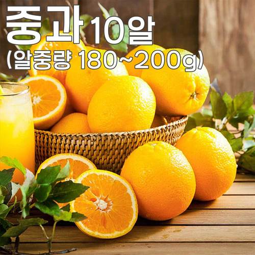 고당도 블랙라벨 네이블 오렌지 - 중과 (알중량 180~200g) 10알