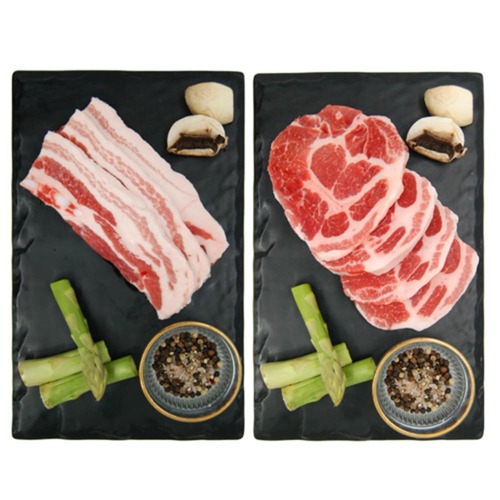 [The한돈]1등급 한돈 삼겹살300g 2팩+목살300g 1팩