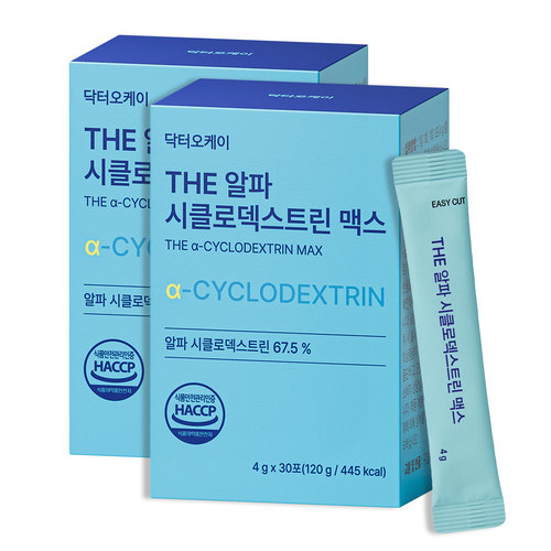 THE 알파 시클로덱스트린 맥스 30포 2박스