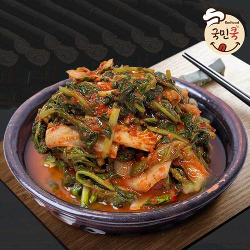 국민쿡 남도일품 열무얼갈이김치 1kg