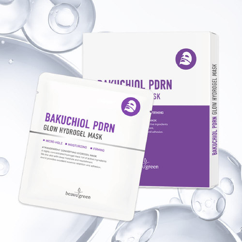 뷰그린 바쿠치올 피디알엔 글로우 마스크 34g * 4매입