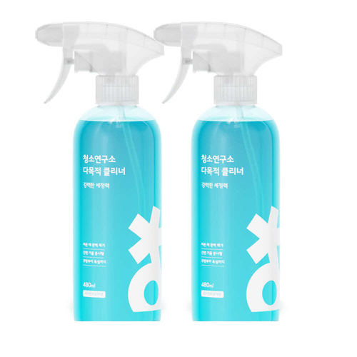 청소연구소 국내생산 다목적 클리너 (480ml*2개)