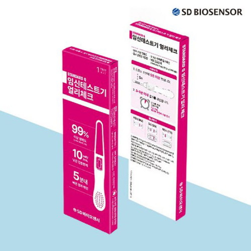 SD바이오센서 스탠다드큐 얼리체크 임신테스트기 1T