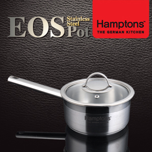[Hamptons]독일 햄튼 EOS 인덕션 3중 바닥 편수냄비 16cm