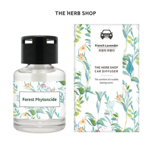 [더허브샵]프리미엄 차량용 디퓨저 70ml(심지 타입)