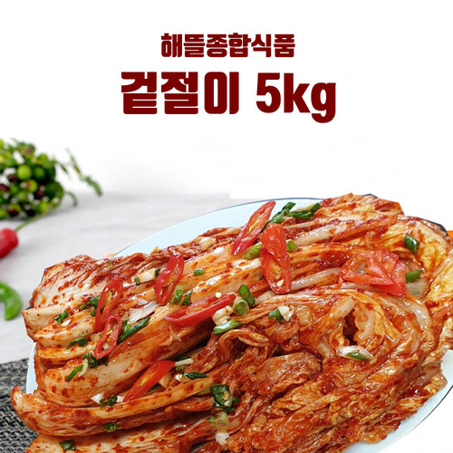 [해뜰종합식품] 겉절이 5kg