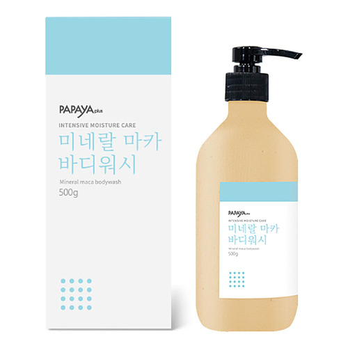 [파파야플러스] 저탄소 미네랄 마카 바디워시 500g