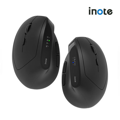 저소음 인체공학 무선 손목보호 버티컬 마우스 VM560RB