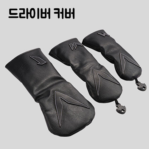 지브이골프코리아 정품지브이투어 GV V 드라이버 커버 (블랙)