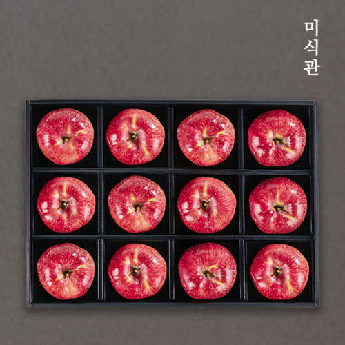 [미식관] 프리미엄 청송사과 선물세트 1호(특대과 5kg/11-13과,개당420g내외)