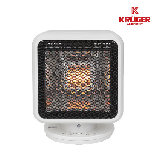 크루거 스퀘어 리플렉트 에코히터(화이트) KRH-1340FW