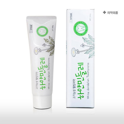 하얀 민들레치약 160g 1+1+1 (3개)