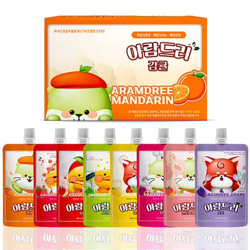 [아람]아람드리 과일주스 138ml x 10팩