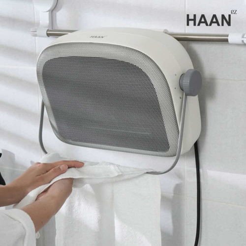 [한경희] 초저소음 강력난방 PTC 욕실난방기 전기 온풍기 HAAN-4000TM-A (그레이)