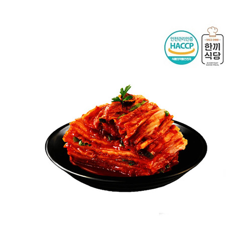 한끼식당 우리 농산물 100% 매운실비맛김치 3kg