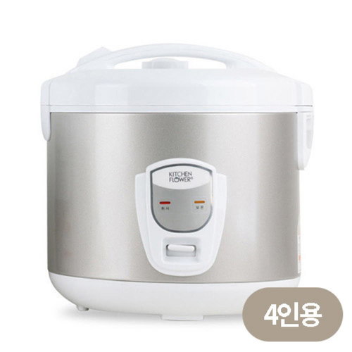 키친플라워 4인용 전기밥솥 KCJ-C447