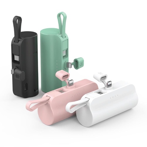 뉴클 도킹 보조배터리 원통형 5000mAh (8핀/C타입) 택1