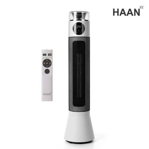 [한경희] 무드등 초저소음 그래핀 PTC 타워형 리모컨 온풍기 HAAN-P10000