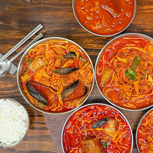 [온반] 얼큰 해장짬뽕탕 2.4kg (600g x 4팩)
