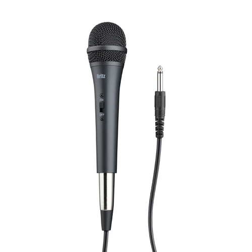 브리츠 MC-1500B2K 다이나믹 유선 노래방 카페 방송 행사 마이크