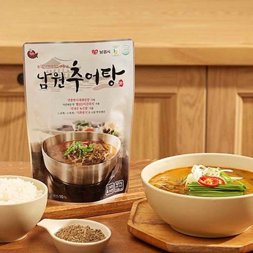 [추셰프의남원미꾸리추어탕]활미꾸라지로 맛을 낸 남원추어탕 400g*10팩