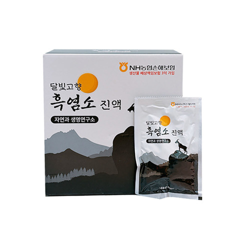 [달빛고향] 흑염소진액 1박스(30포) 유황먹은 프리미엄 흑염소진액
