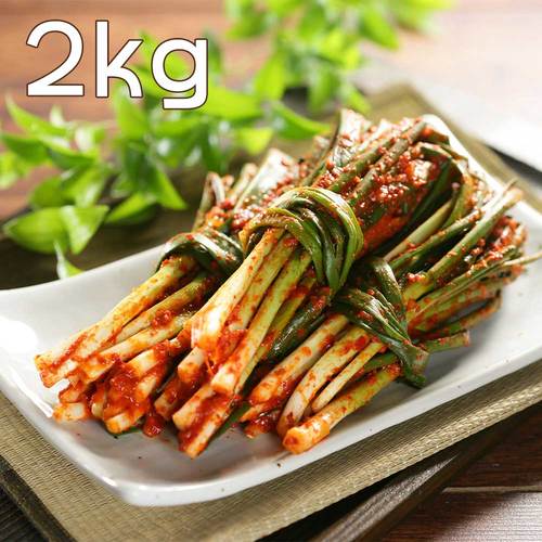 [집밥먹자] 국내산 재료로 만든 파김치 2Kg