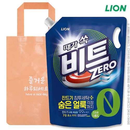 (부직포가방)비트액체세제1.45L(리필)(일반,드럼겸용)