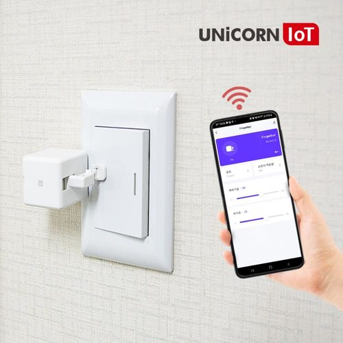 유니콘IoT 클릭봇 원격제어 Bluetooth방식 IoT앱 어플 연동 TS-F4