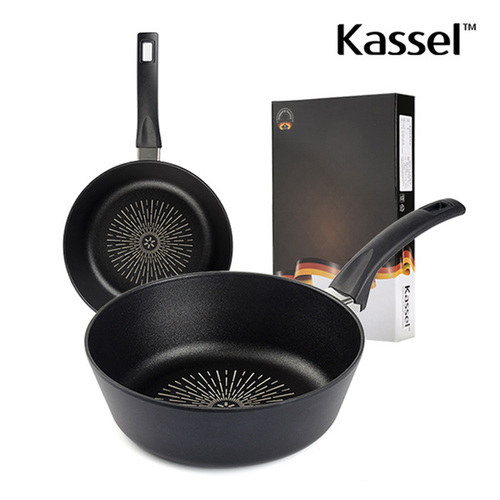 카셀 국내생산 블루 라이트 인덕션 (IH) 궁중팬 24cm