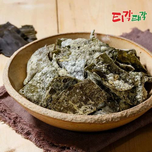속초 중앙시장 명물 부각 티각태각 다시마부각30g