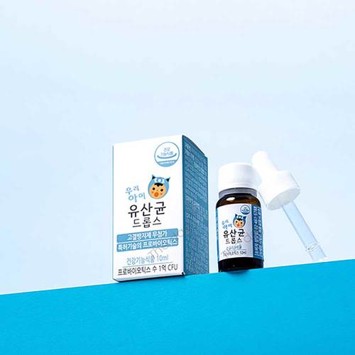 [더데이] 우리아이 유산균 드롭스 10ml*1병(보냉팩포장)